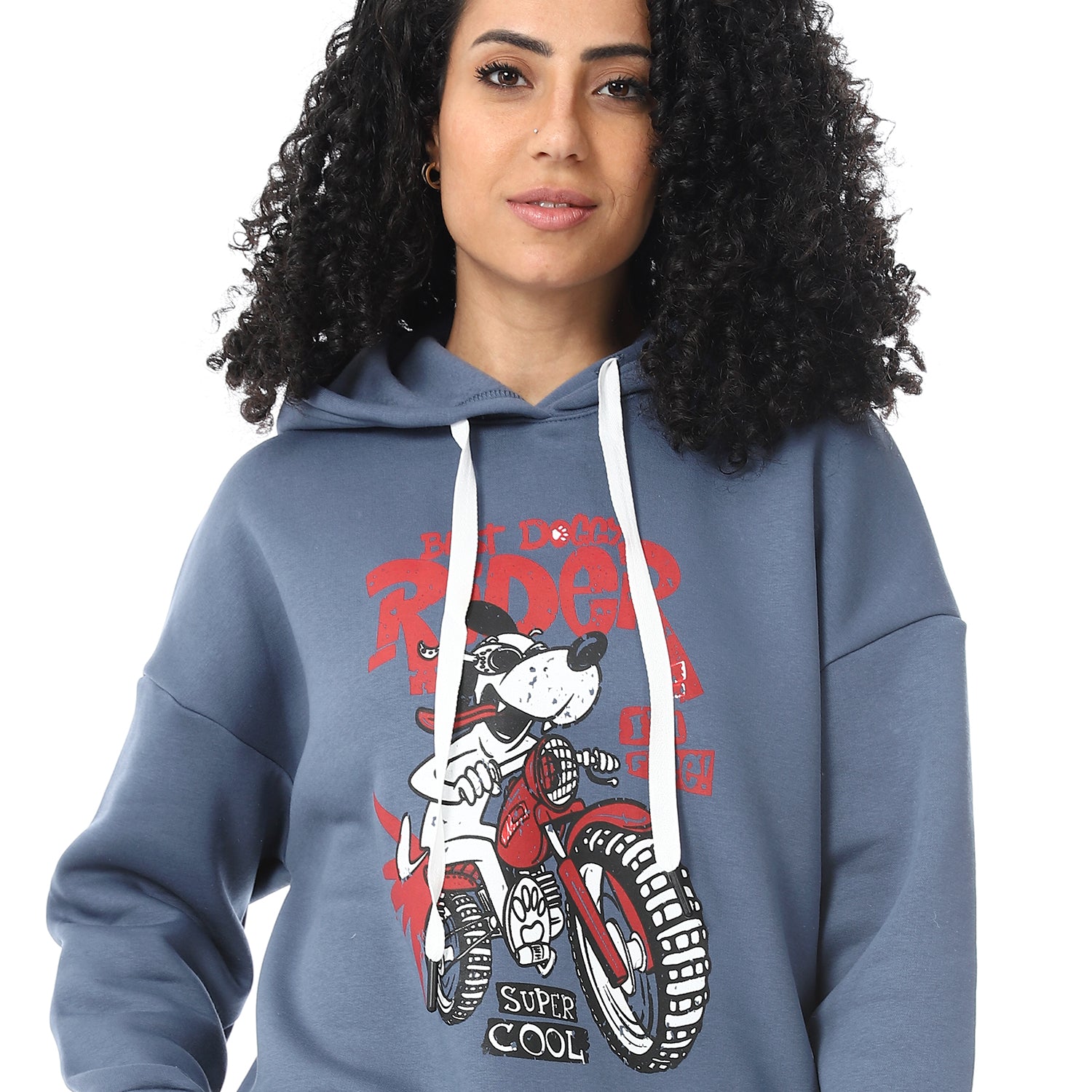 Women's Active Pajama Hoodie - Denim