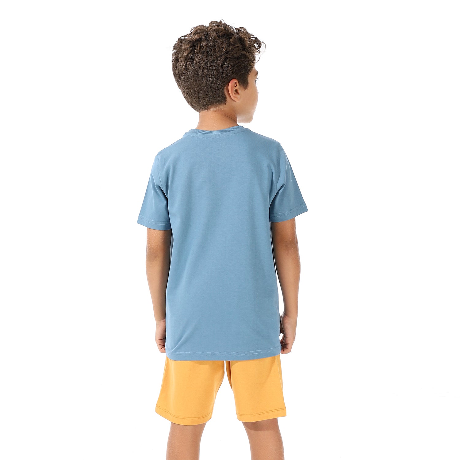 Boy's Summer Pajama - Denim