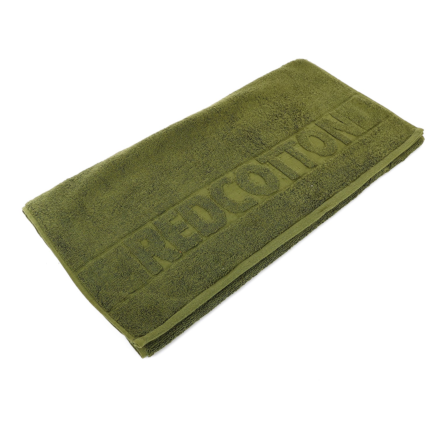 Soft Bashkir Cotton Towel Dark Green Size In 70X140 Cm