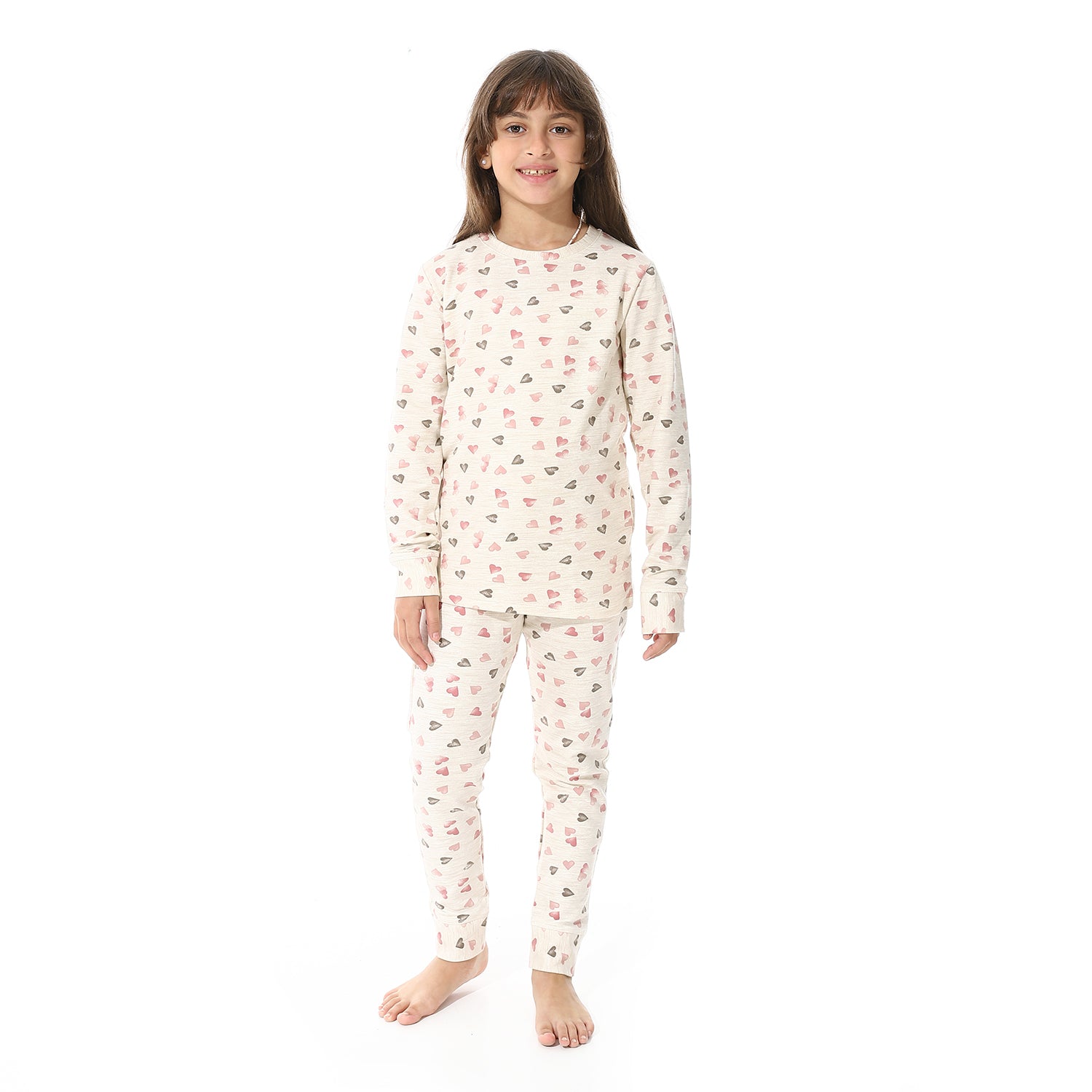 Girls Thermal Set With Printed - Simon