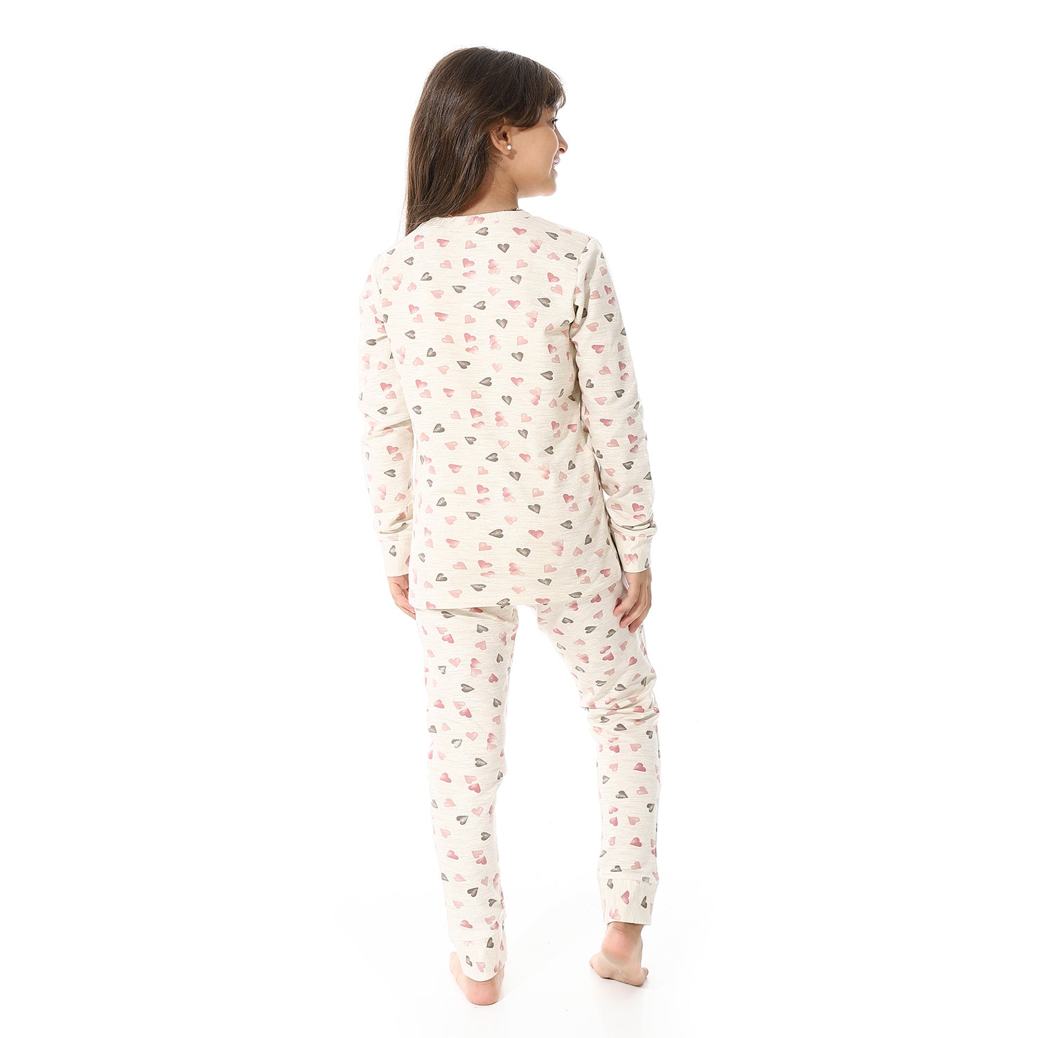 Girls Thermal Set With Printed - Simon