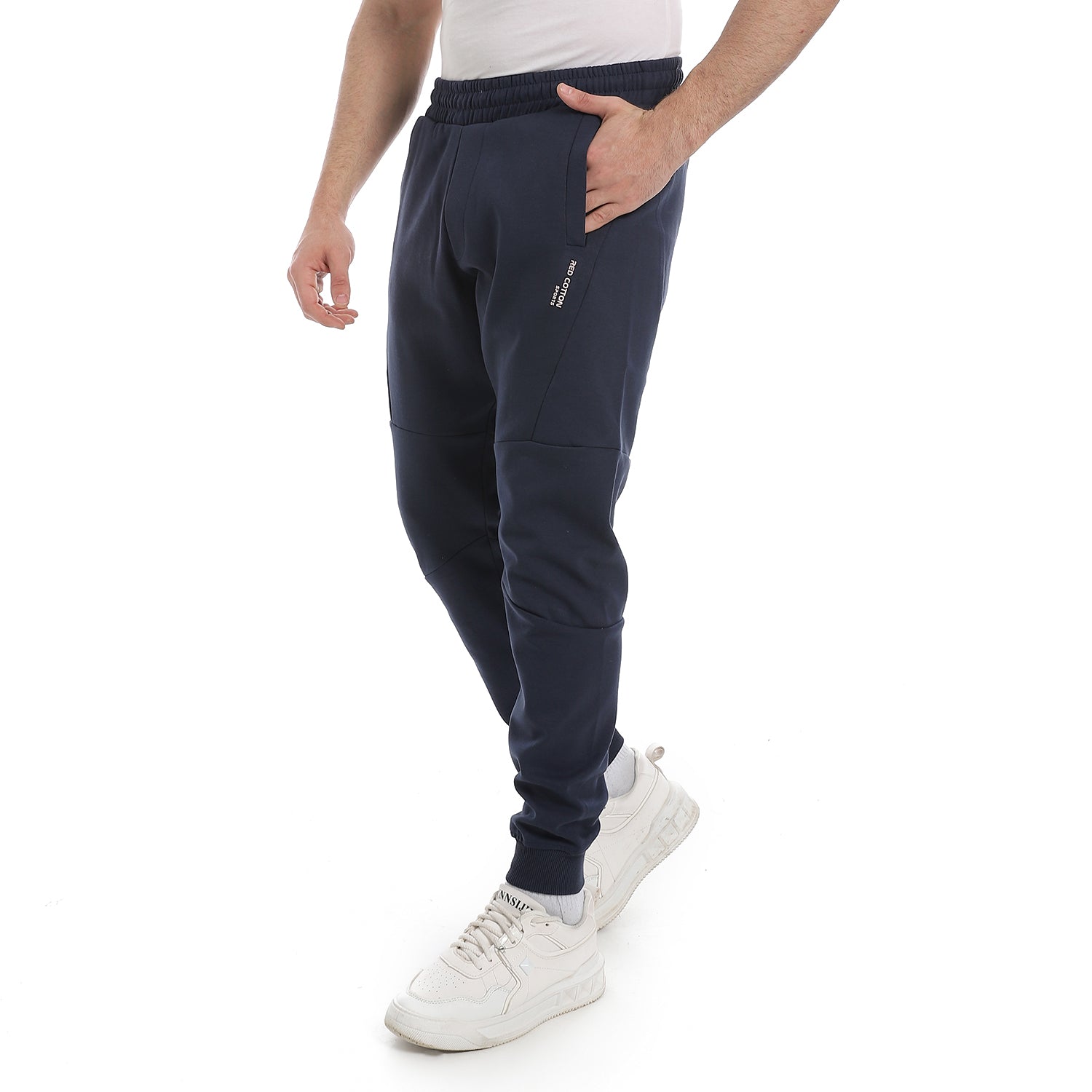 Plain Men's Sweatpants - Comfortable and Versatile Loungewear - Navy