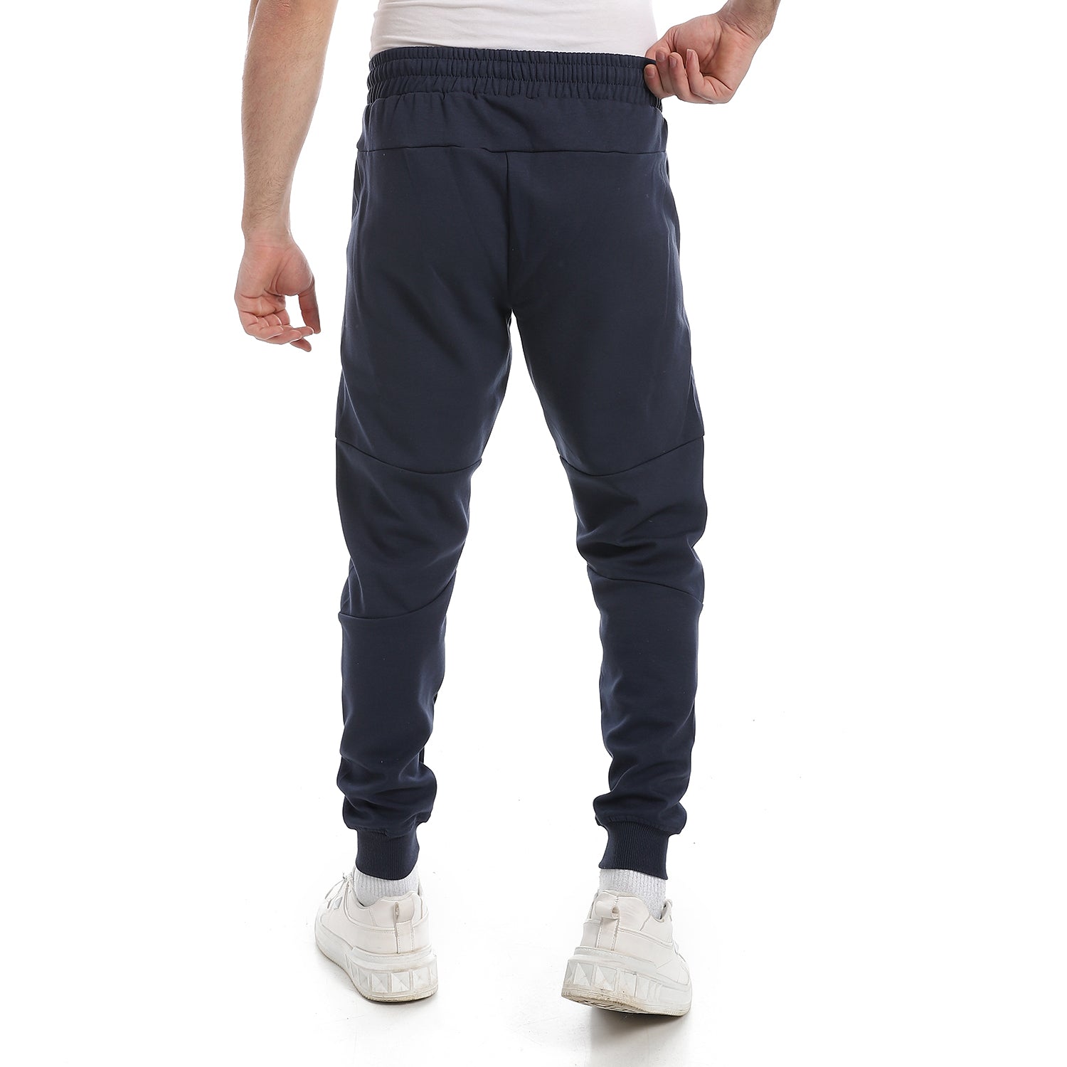 Plain Men's Sweatpants - Comfortable and Versatile Loungewear - Navy