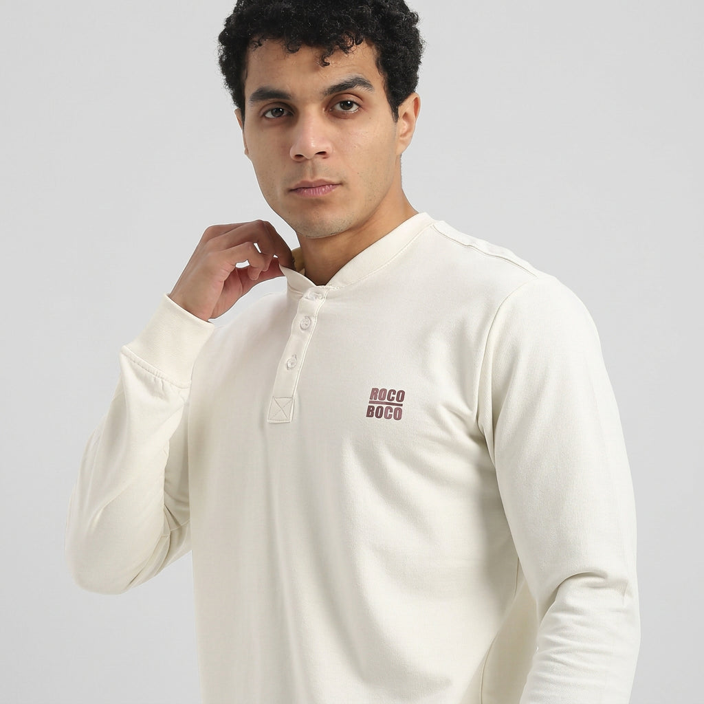 Classic Men’s Cotton Pajama Set – Long-Sleeve Top & Check Pants