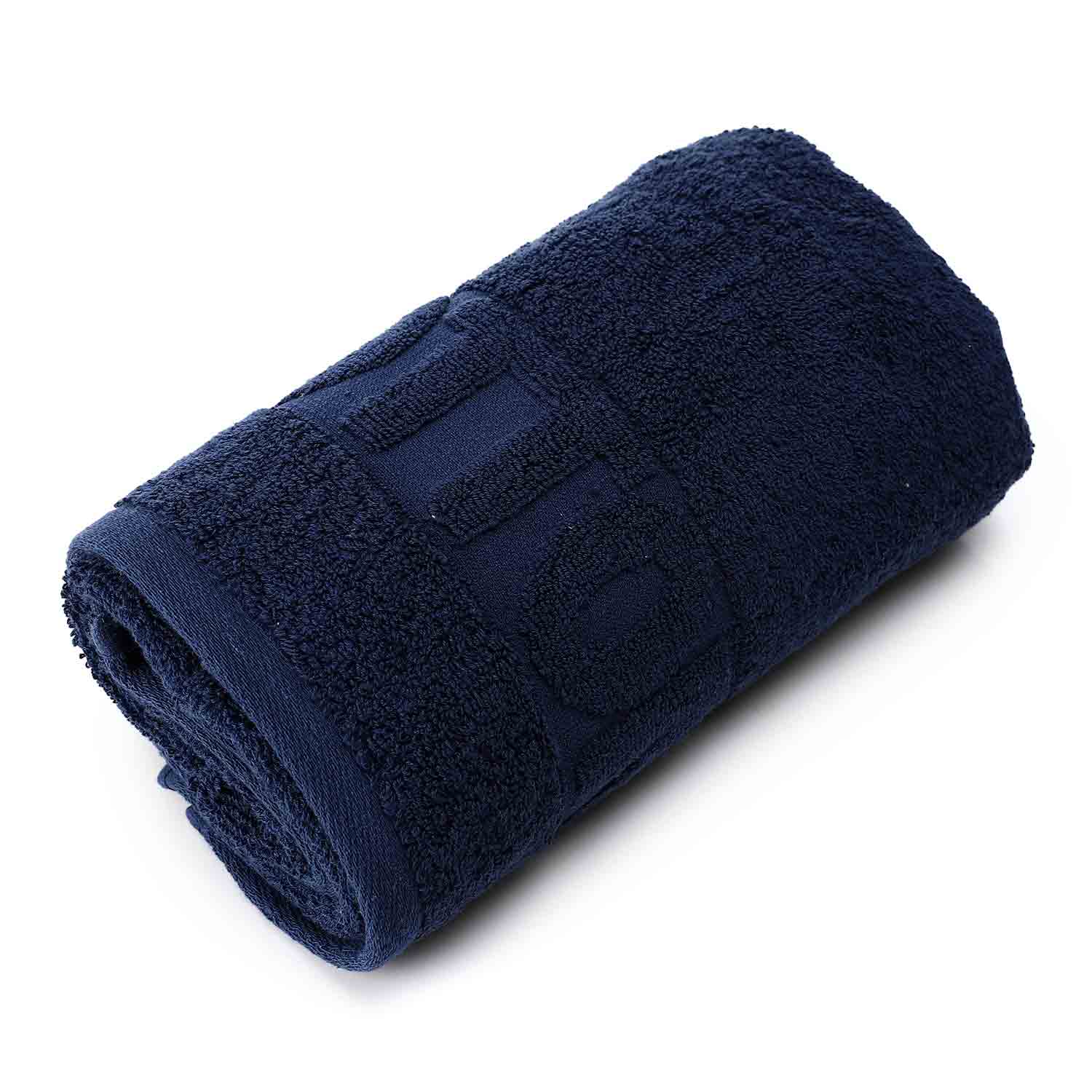 Redcotton Deluxe 100% Cotton Bath Towel- Navy