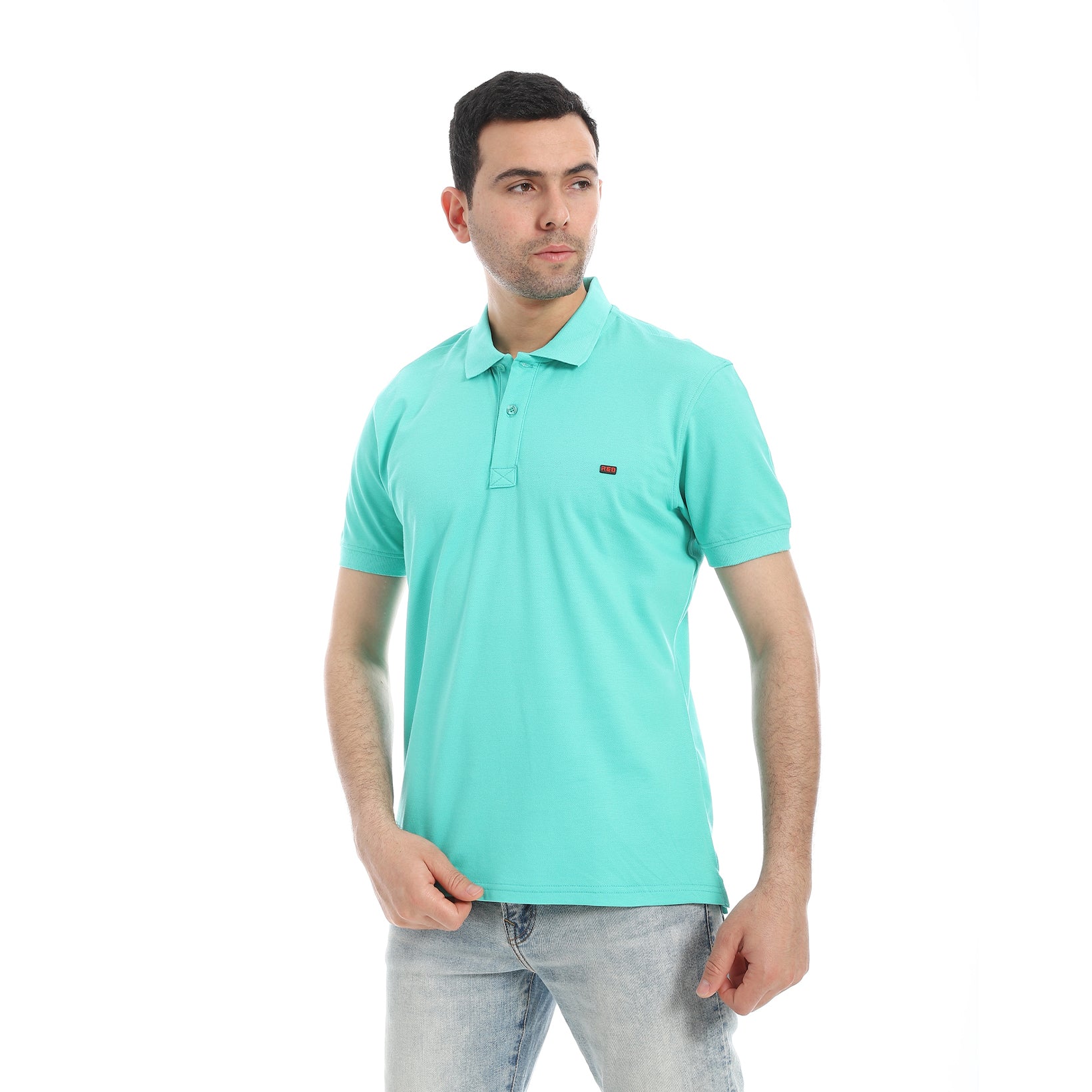 Classic Fit Polo Shirt - Aqua