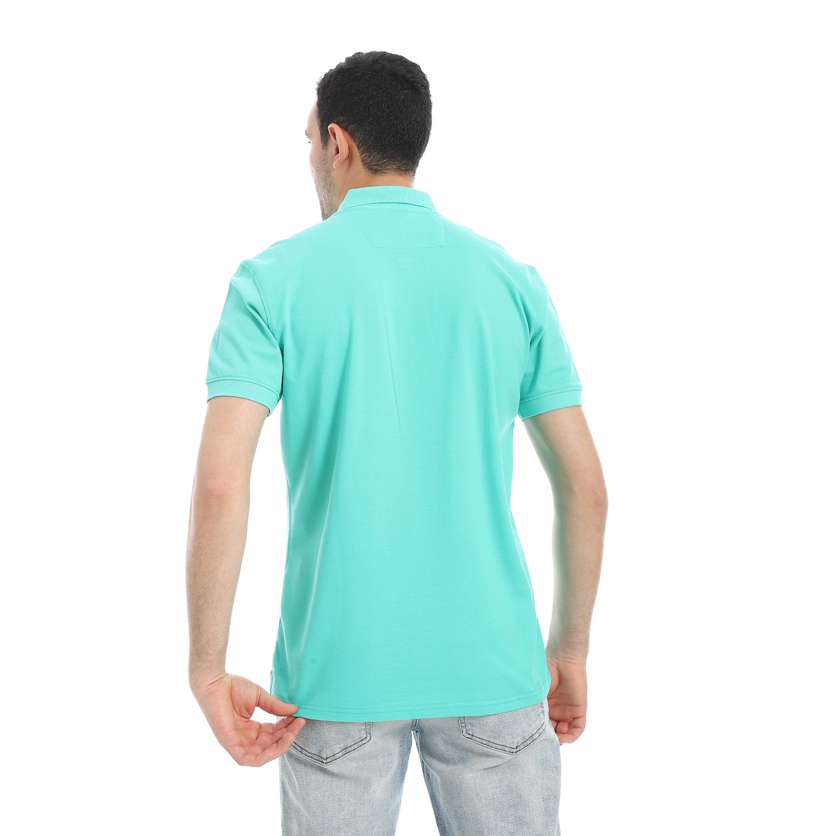 Classic Fit Polo Shirt - Aqua