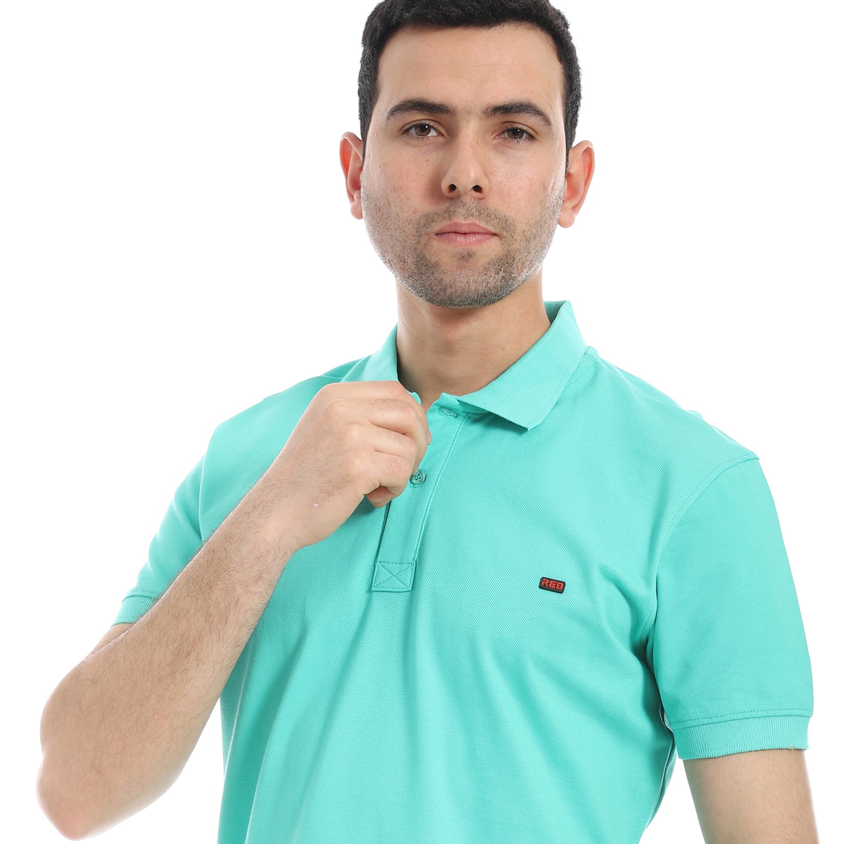 Classic Fit Polo Shirt - Aqua