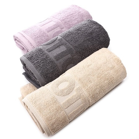 Pack of 3 - Luxurious White Cotton Bath Towels 50*100 cm