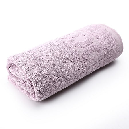 Soft Bashkir Cotton Towel purple size in 70x140 cm