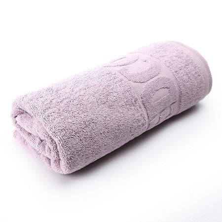 Soft Bashkir Cotton Towel Purple Size In 90*180 Cm