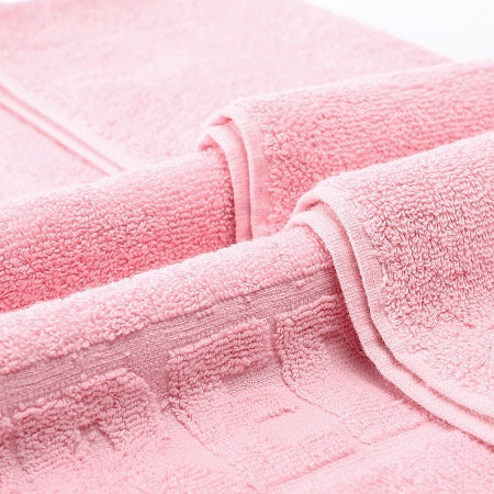 Soft Bashkir Cotton Towel Rose size in 70x140 cm