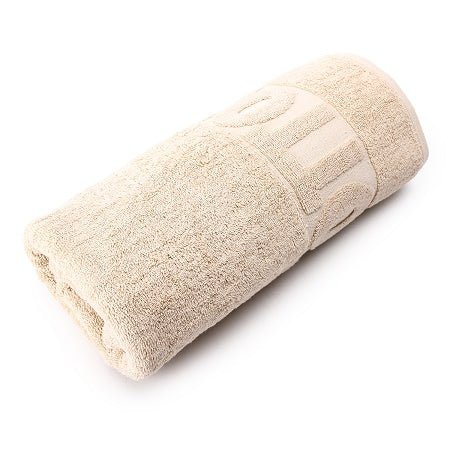 Soft Bashkir Cotton Towel Beige size in 70x140 cm