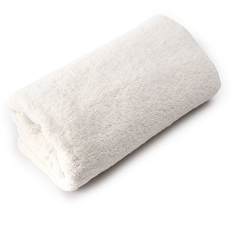 Soft Bashkir Cotton Towel White size in 70x140 cm