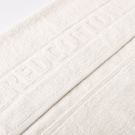 Soft Bashkir Cotton Towel White Size In 90*180 Cm