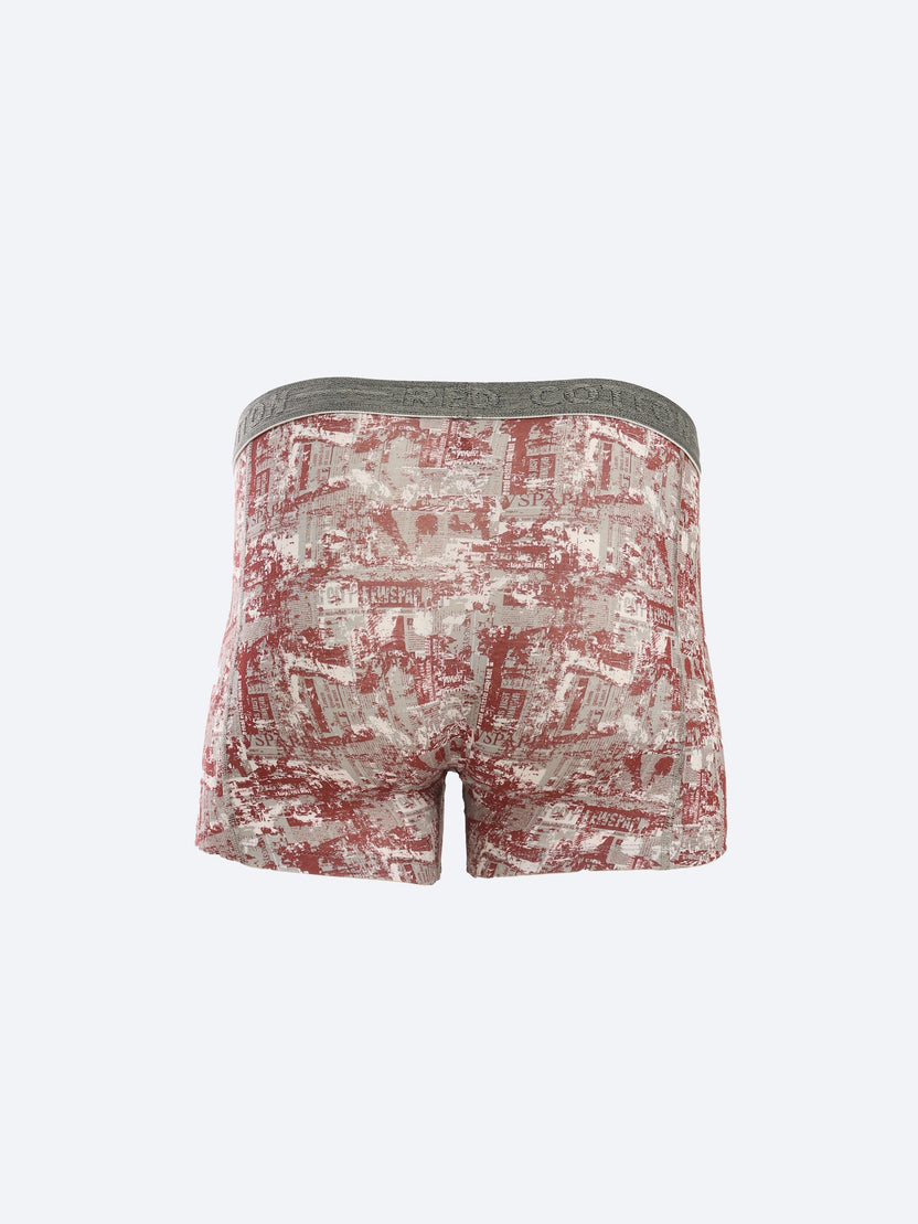 Red Boxer Style Set