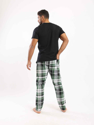 Men's summer pajama from redcotton - Black