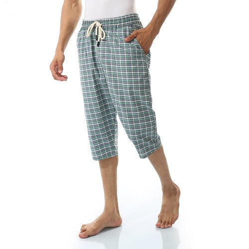 Comfy and Stylish Men's Soft Check Pentacore-grey