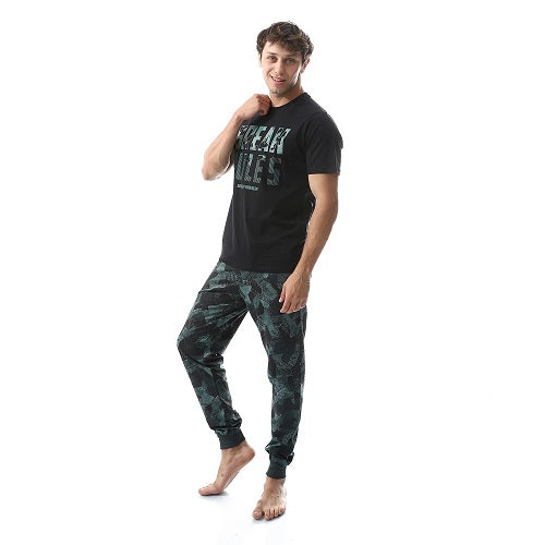 Men's Summer Cotton Pajama Set - Comfortable, Breathable & Stylish Sleepwear