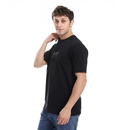 Men's Cotton T-Shirt - Classic and Comfortable Casual Tee-black