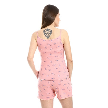 Women's Summer Short Printed Pajamas For Comfort-Kashmir
