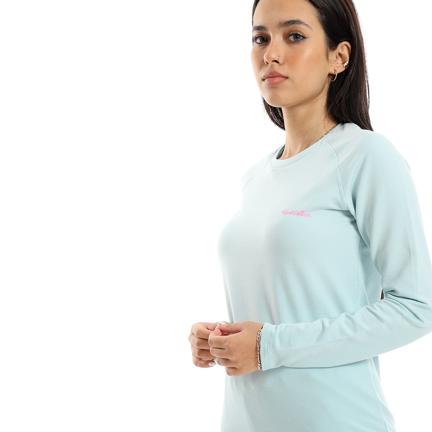 Women's Thermal Set Padded Inside - Light Green