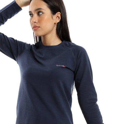 Women Thermal Set Padded Inside -Navy Blue