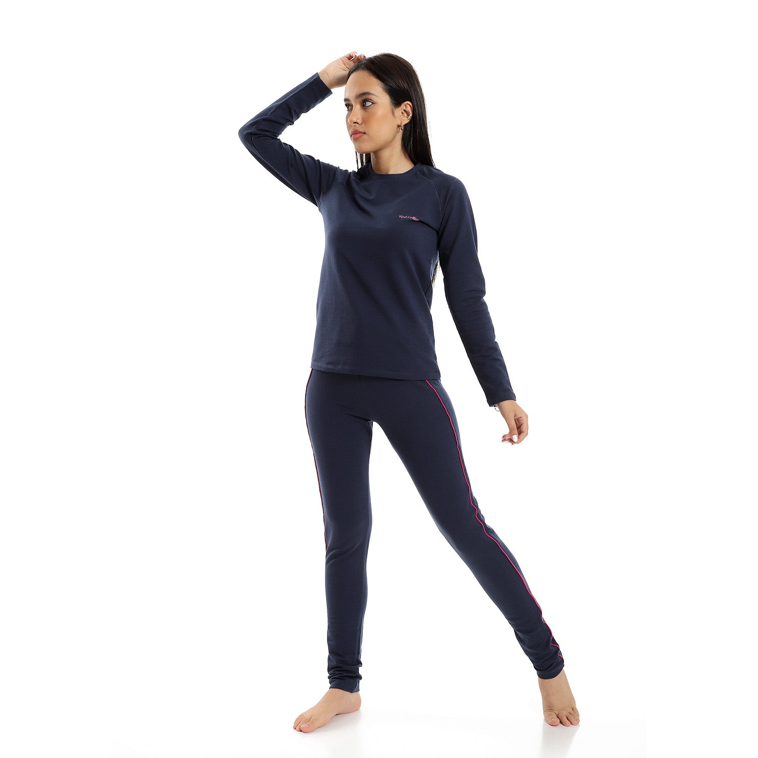 Women's Thermal Set Padded Inside - Light Green