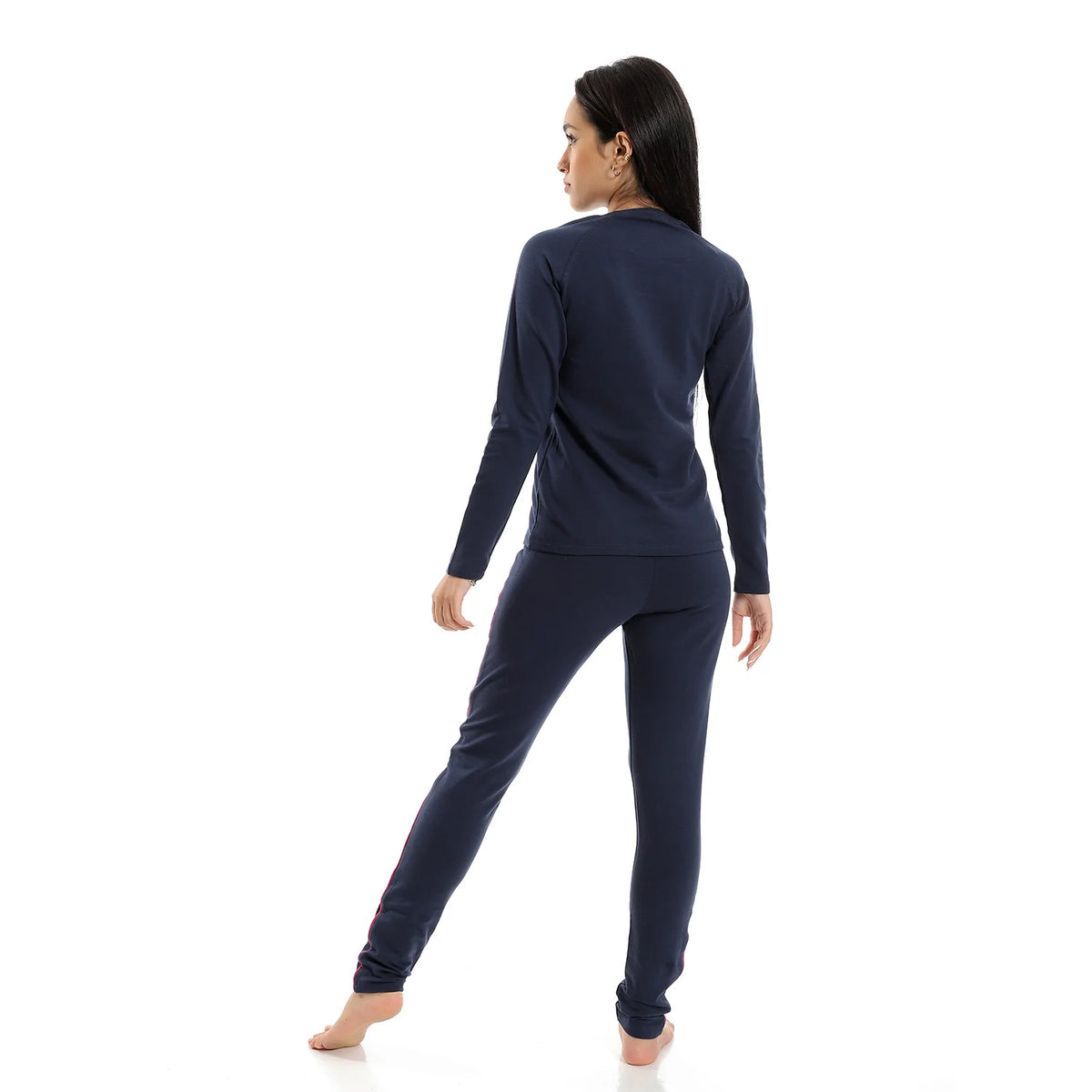 Women Thermal Set Padded Inside -Navy Blue