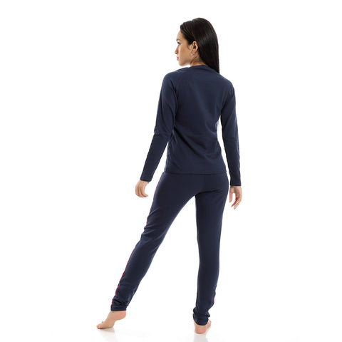 Thermal Set Padded Inside -Navy Blue