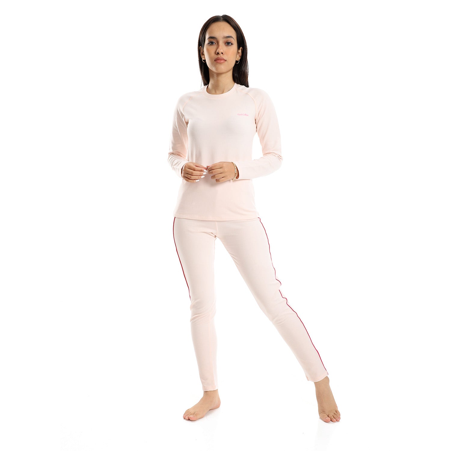 Women's Thermal Set Padded Inside - Light Green