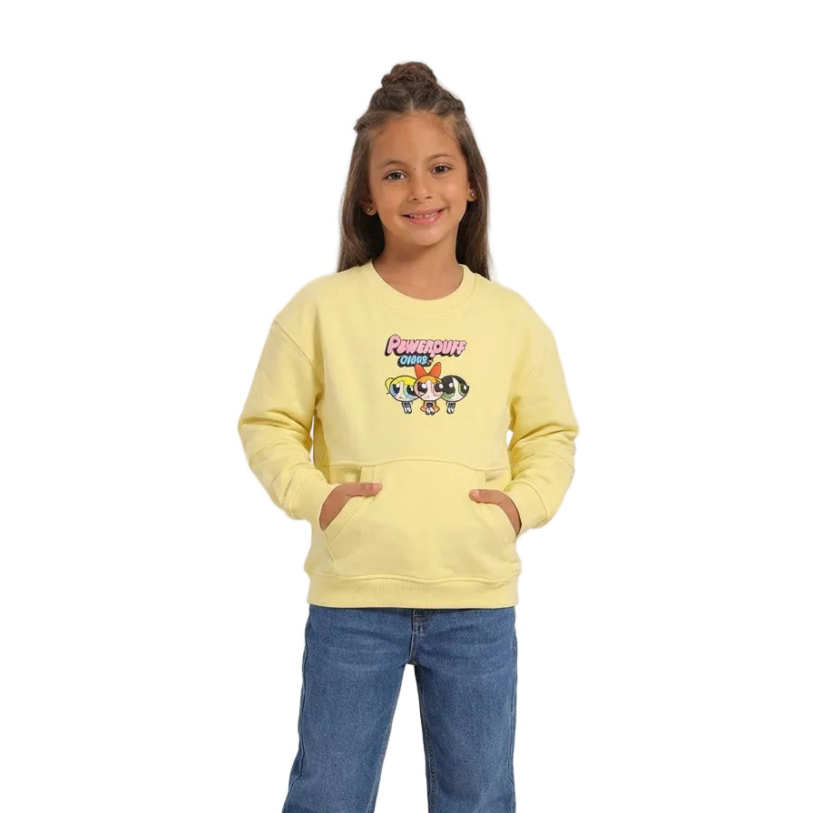 Girls' Power puff Girls Graphic Sweatshirt