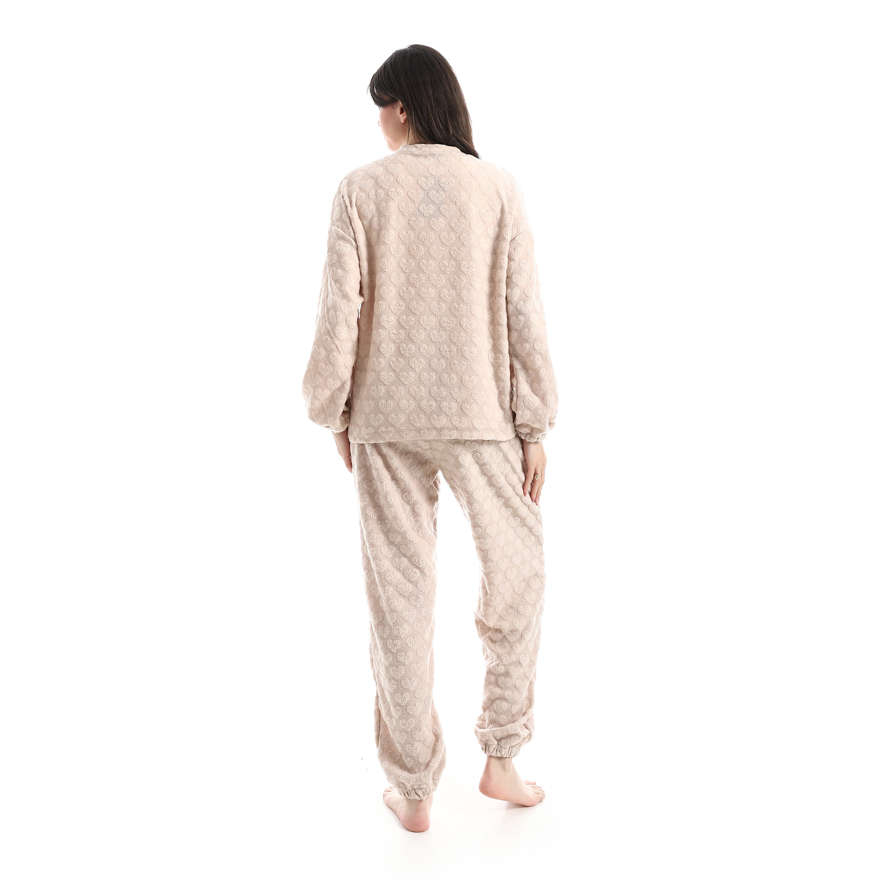 Dreamy Stars & Moon Embossed Pajama Set
