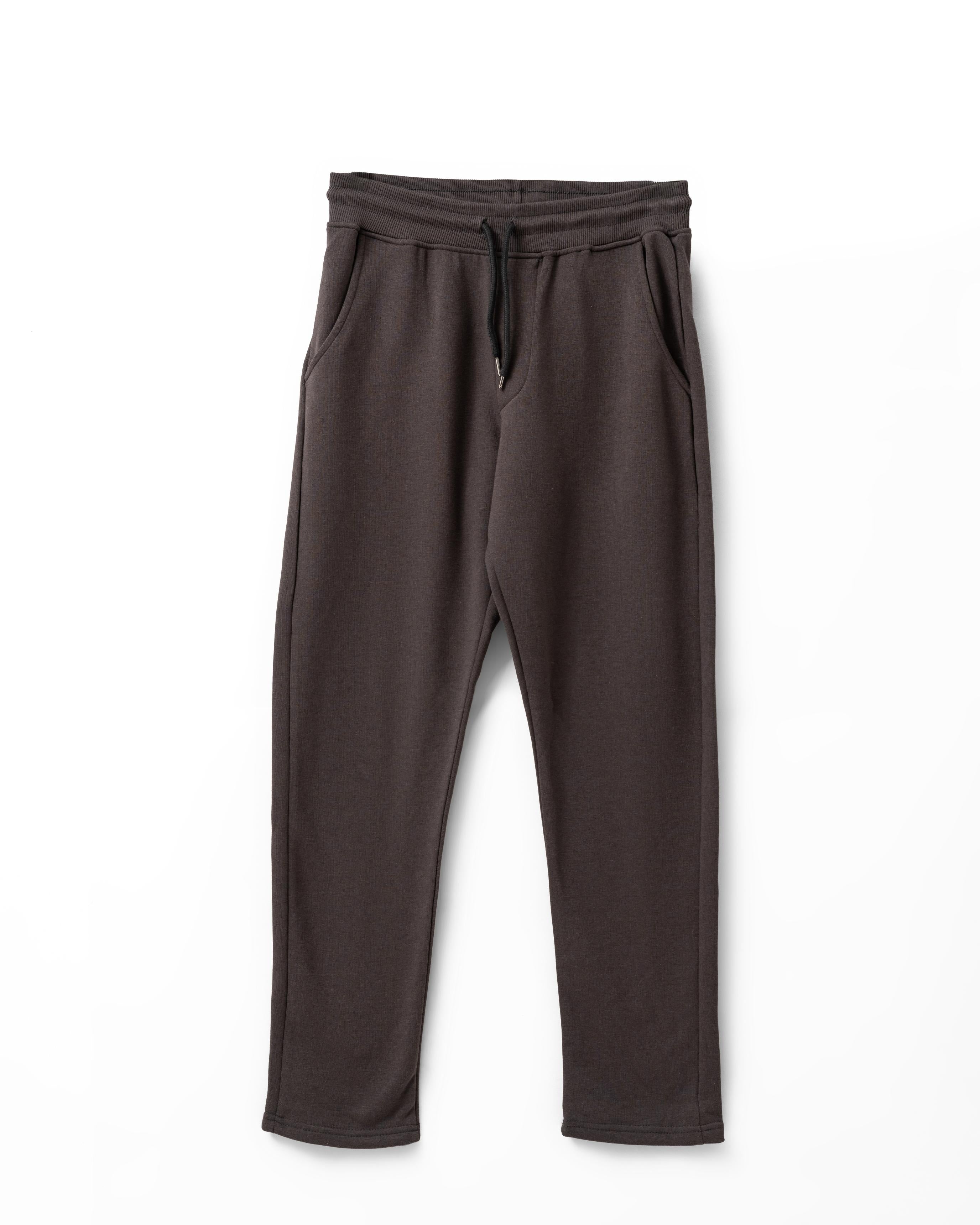 Wide Leg SweatPant Red Cotton