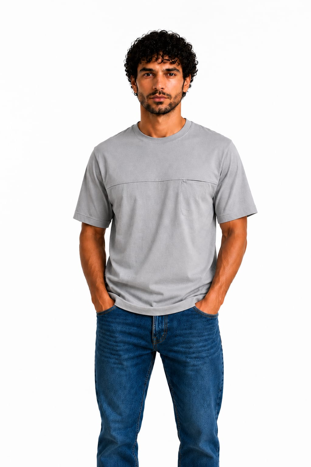 Men Modern Essential Crewneck Tee