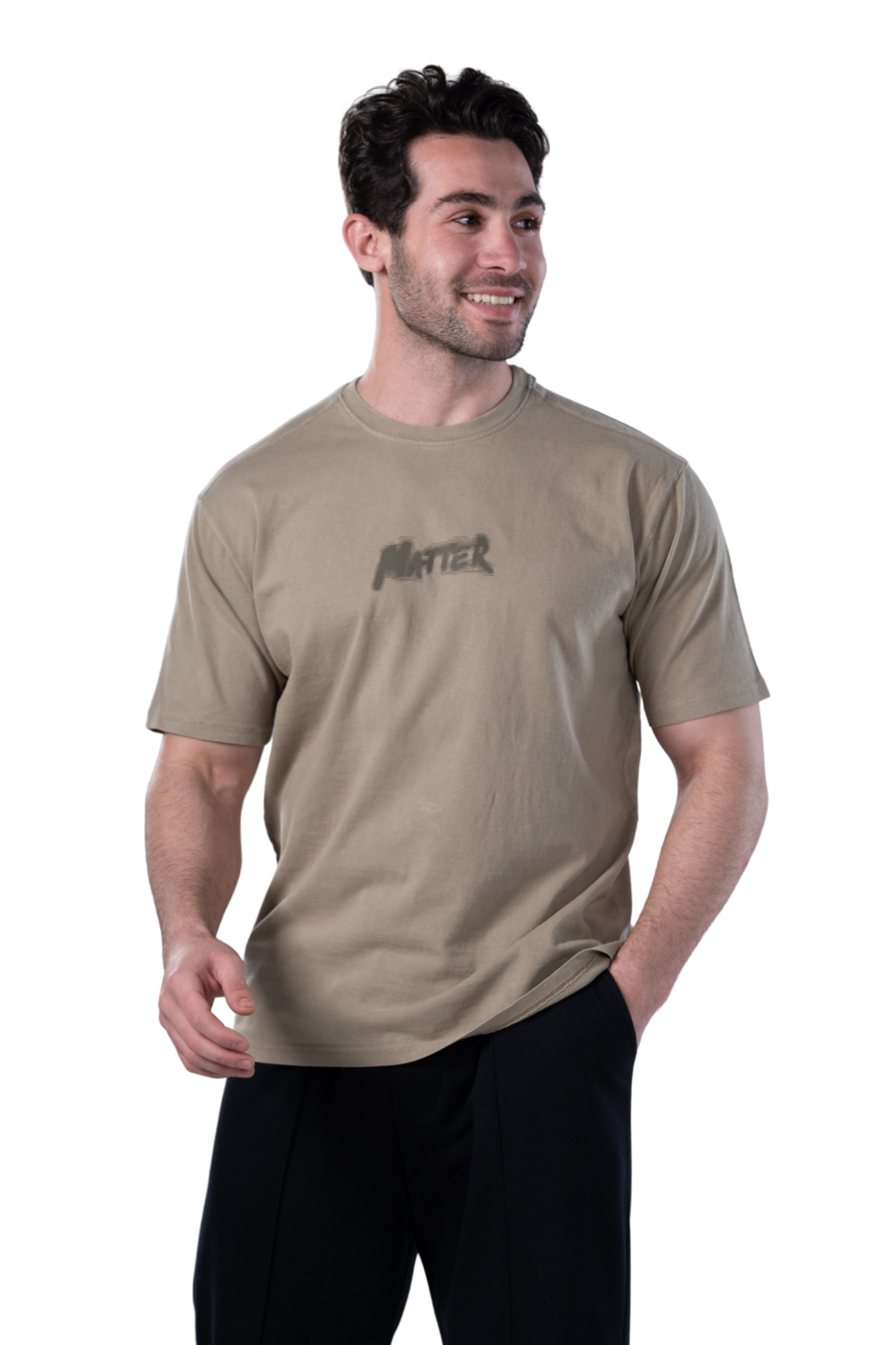 Men's Regular Fit Cotton T-Shirt - Olive