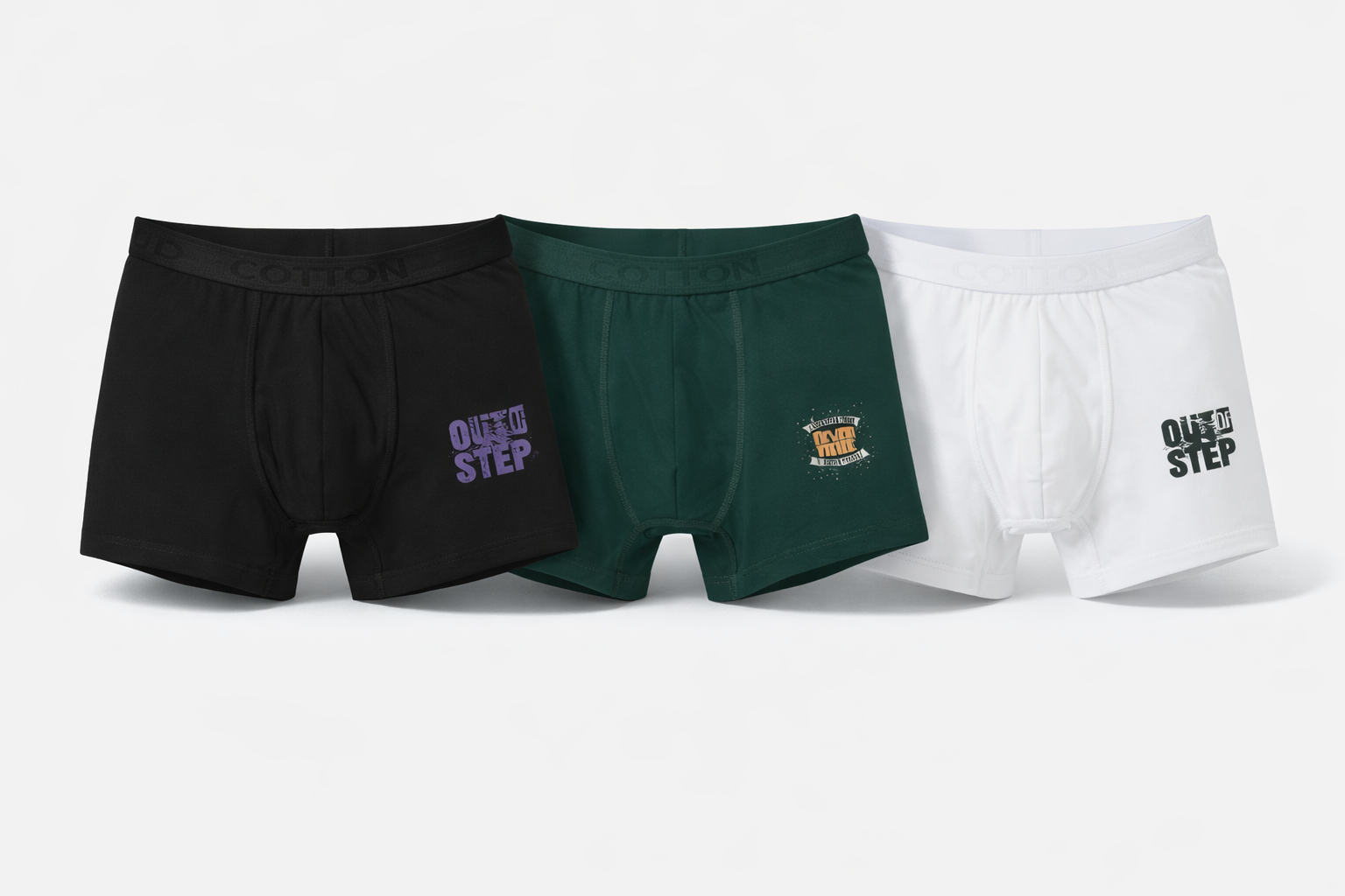 Ultimate Comfort Men’s Boxer Briefs – 3 Pack