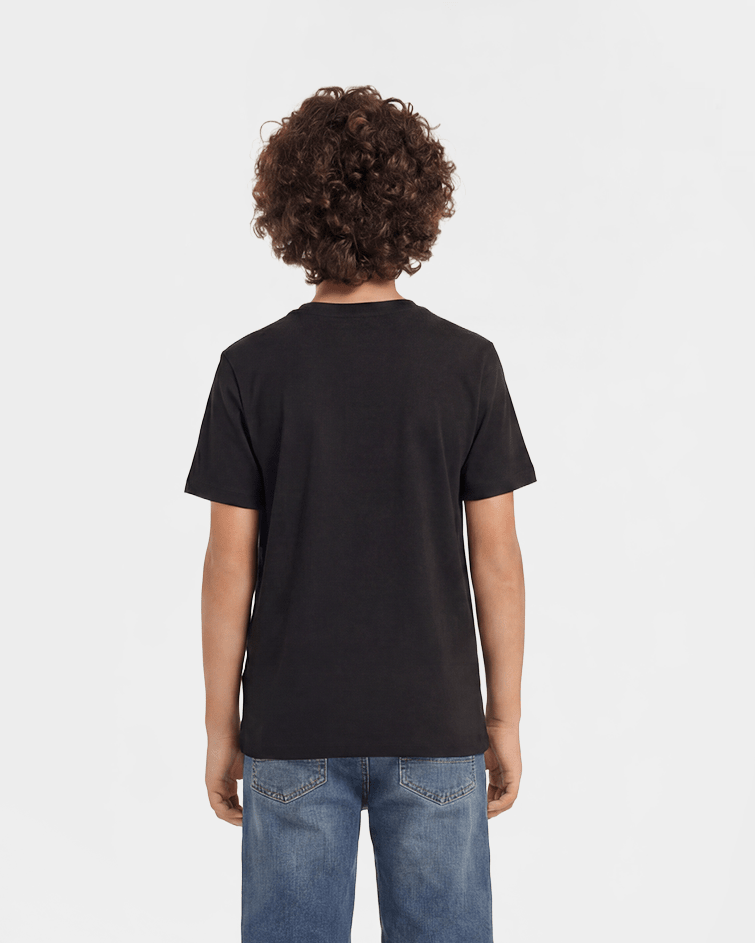 Boy "Ready Player" Graphic Tee - Red Cotton