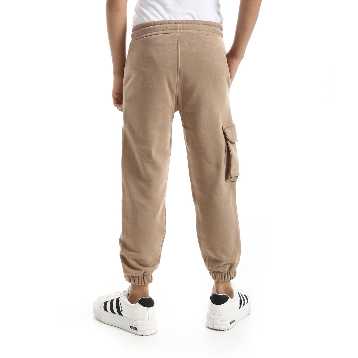 Boy’s Jogger Sweatpants - Red Cotton