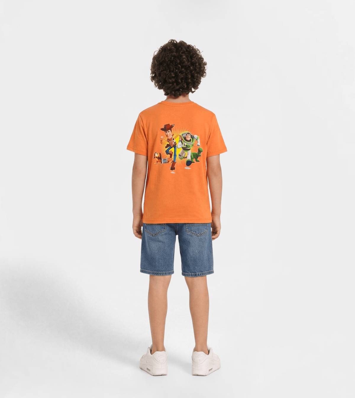 Boys’ Orange Short Sleeve T-Shirt - Red Cotton