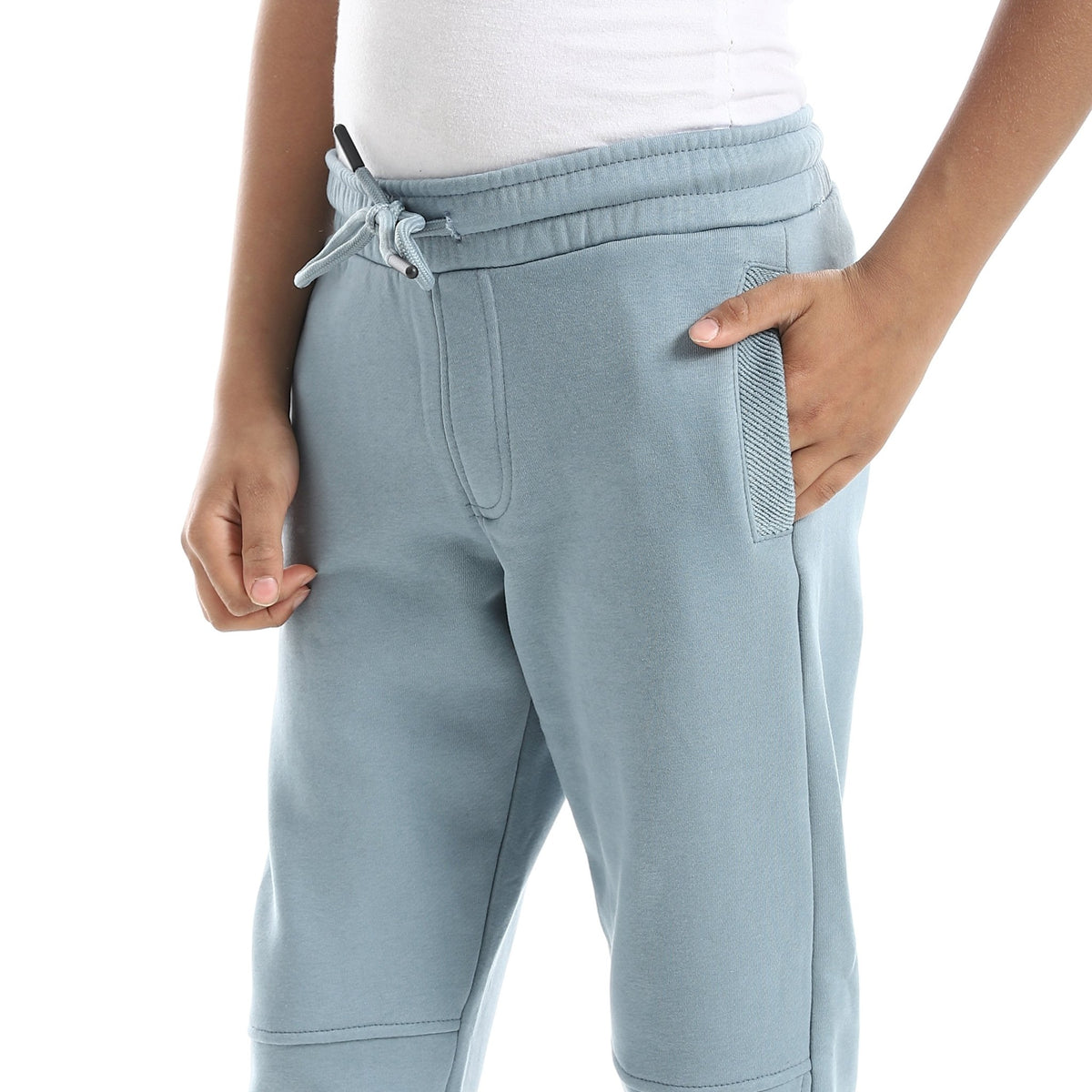 Boy's Sweatpants cotton Milton - Red Cotton