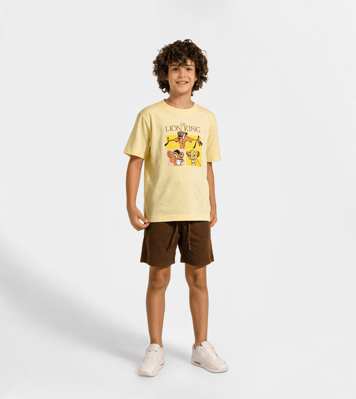 Boys’ Yellow Summer Milton Pajamas - Red Cotton
