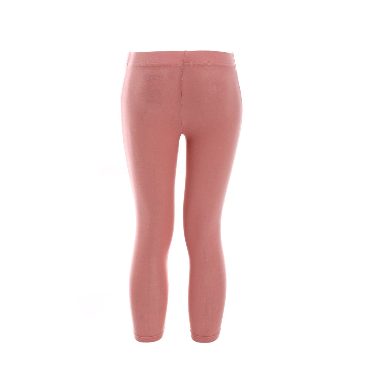 Girls Comfortable Leggings - Kashmir - Red Cotton