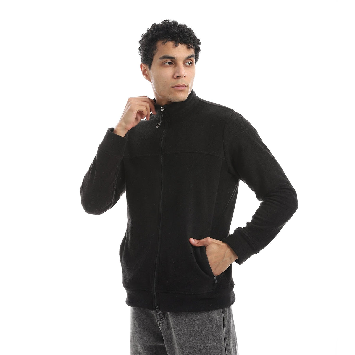 Jacket Basic Red Cotton - Red Cotton