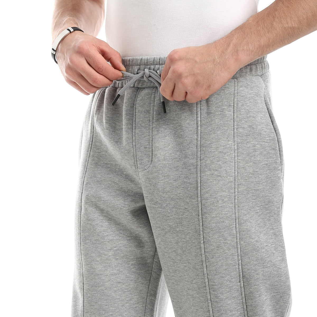 Men Comfort Joggers - Red Cotton