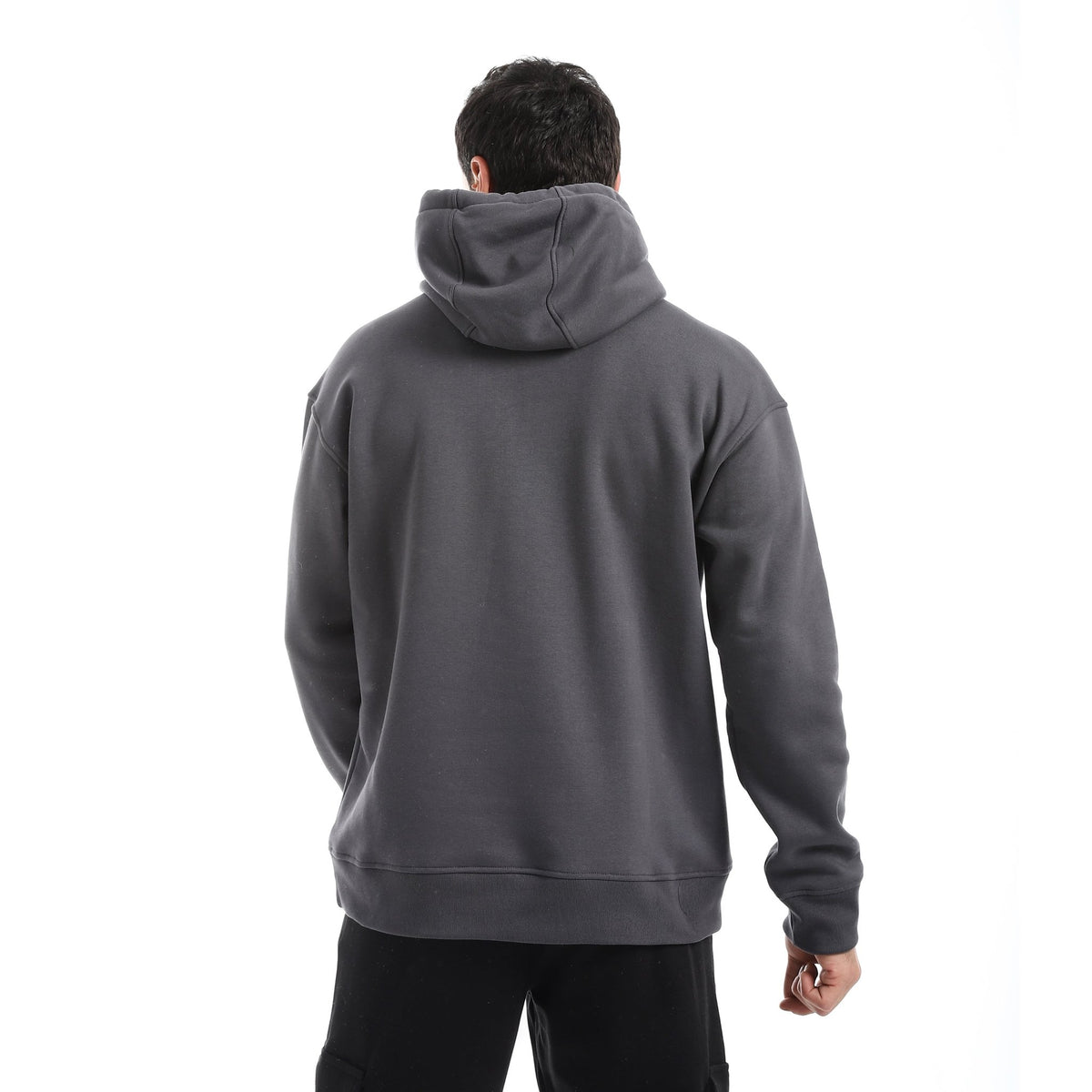Men Essential Oversized Hoodie - Red Cotton