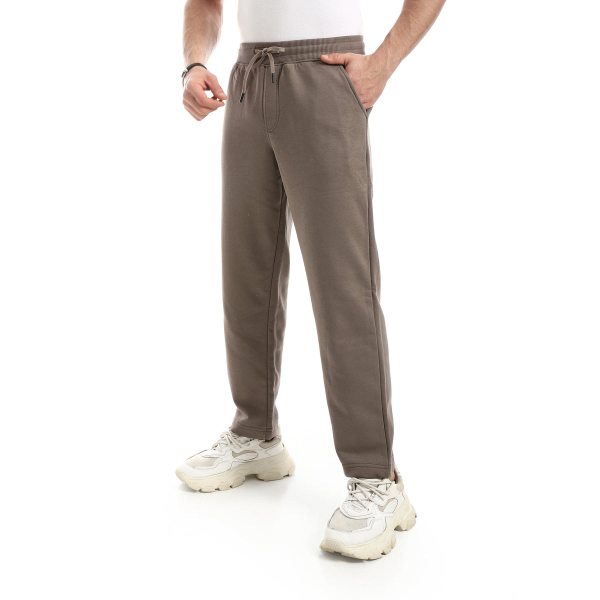 Men Everyday Comfort Joggers - Red Cotton