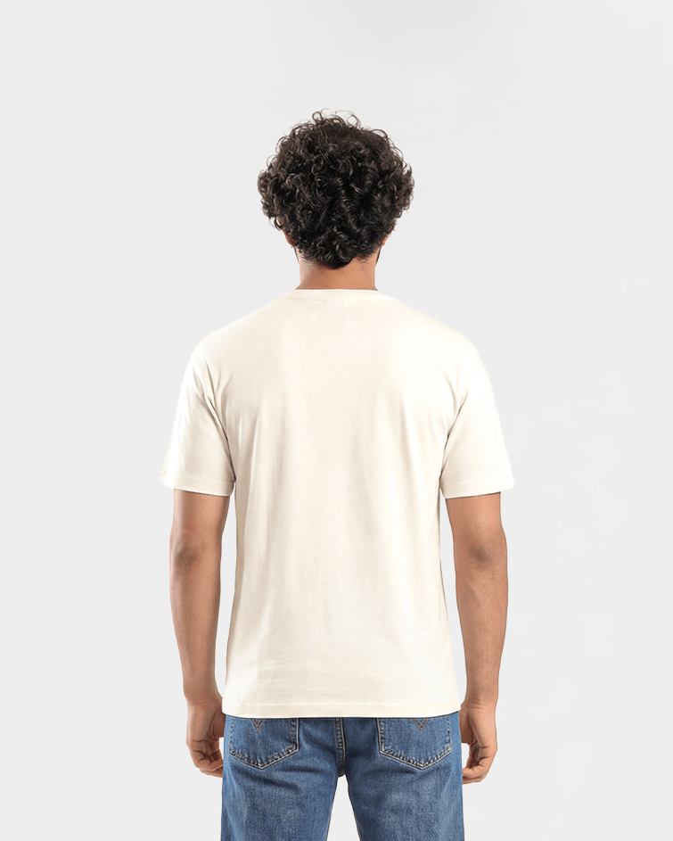Men "Push Your Limits" Graphic Tee - Red Cotton
