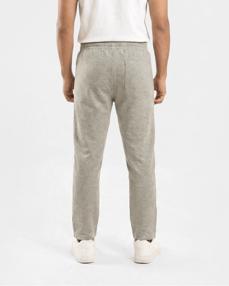 Men Tech-Detail Joggers - Red Cotton
