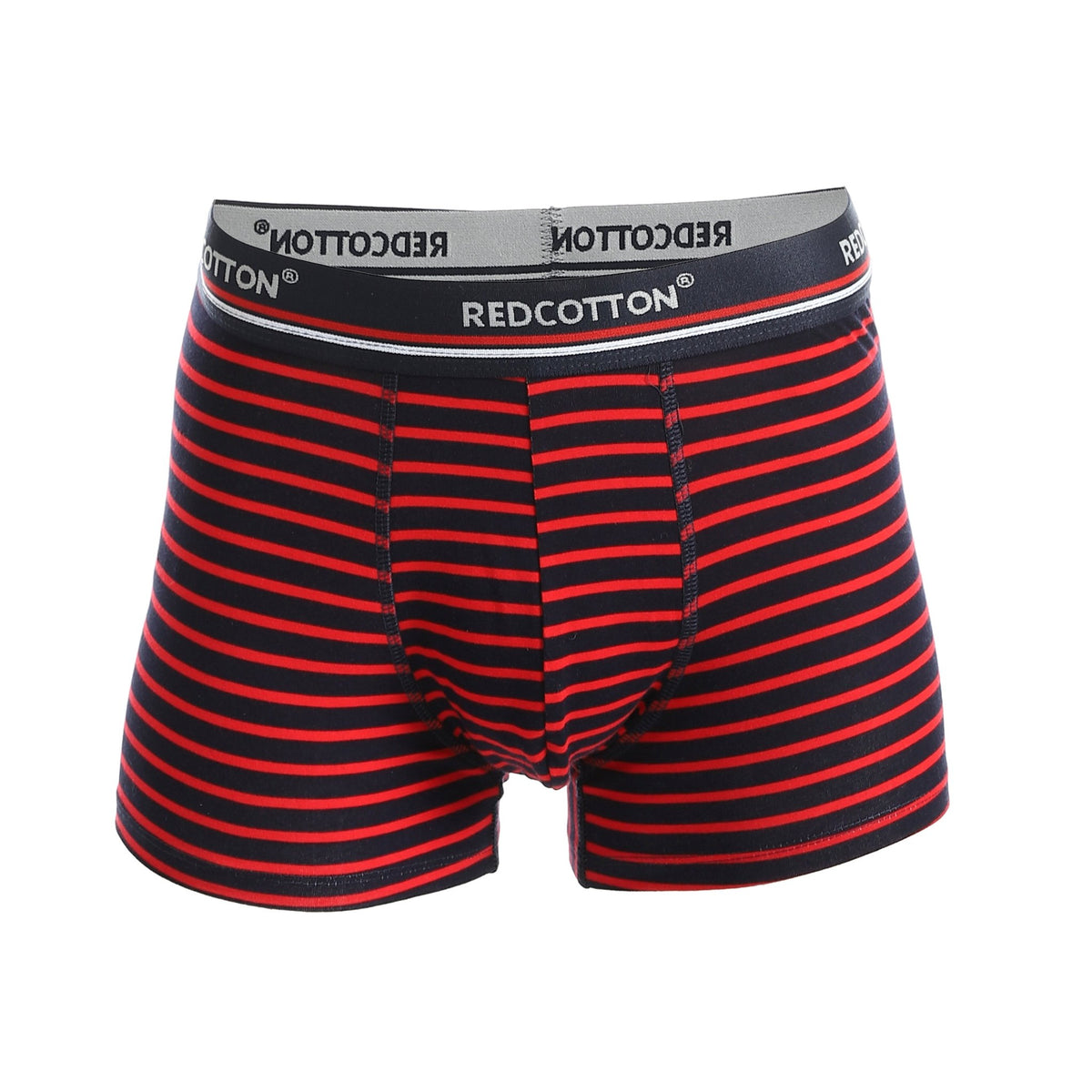 Men’s Premium Cotton Boxer Briefs - Red Cotton